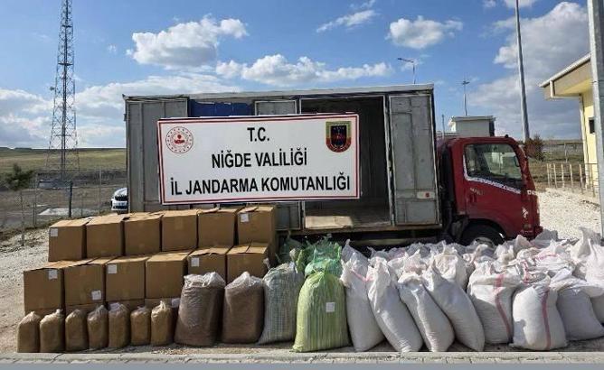 Niğde'de kaçak sigara operasyonu