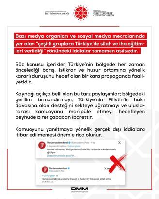 DMM'den 'silah ve İHA eğitimi' iddialarına ilişkin açıklama