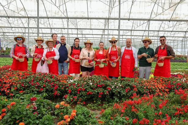 Antalya FoodFest Gastronomi Festivali'nde hasat etkinliği