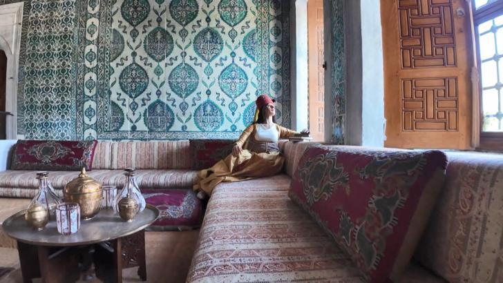 Topkapı Sarayı'nın Harem bölümündeki 'Kadınefendiler ve Cariyeler Taşlığı' ziyarete açıldı