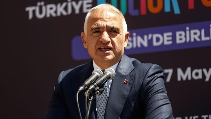 Bakan Ersoy, Mersin Kültür Yolu Festivali'nin açılış törenine katıldı