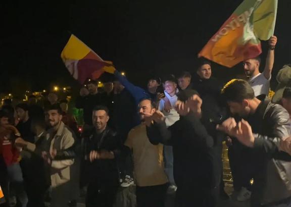 Kars’ta Galatasaray coşkusu sokaklara taştı