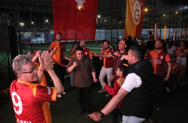 Galatasaray'ın şampiyonluğu Denizli'de kutlandı