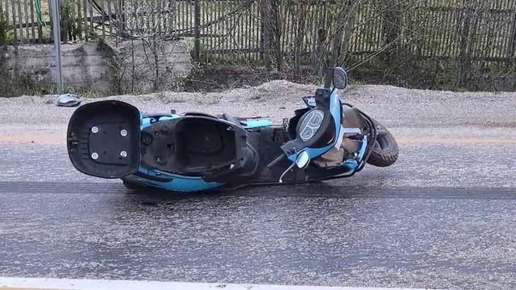 Otomobille çarpışan motosikletin sürücüsü hayatını kaybetti