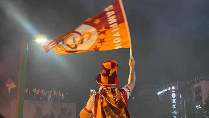 Ankara'da Galatasaray’ın 26'ncı şampiyonluğu coşkuyla kutlandı