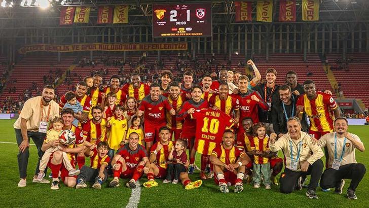 Göztepe'den muhteşem final