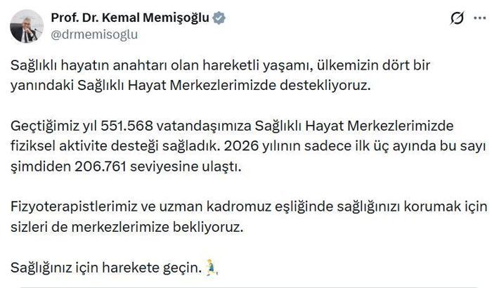 Sağlıklı Hayat Merkezlerinde, fiziksel aktivite danışmanlığı hizmeti (2)