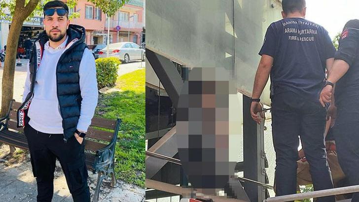 Manisa’da üst geçidin asansöründe sıkışarak can verdi
