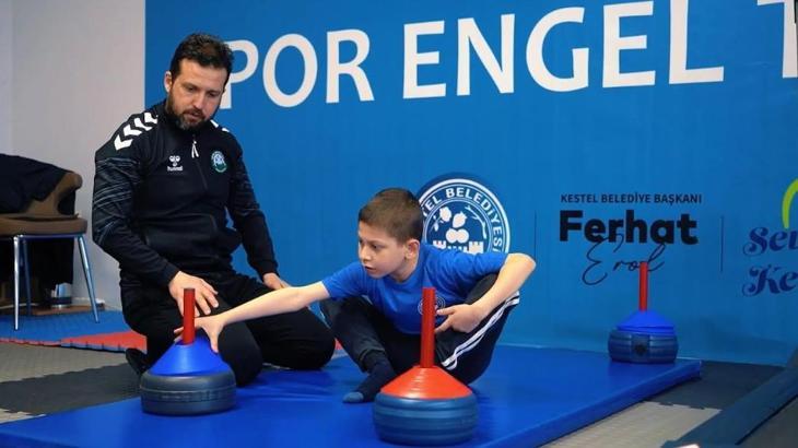 Kestel Belediyesi’nden özel çocuklara hareket ve spor desteği