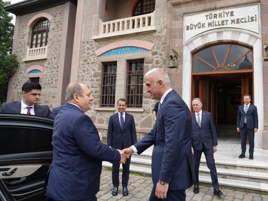 Bakan Ersoy, Yargıtay Başkanı Kerkez'i Cumhuriyet Müzesi'nde ağırladı