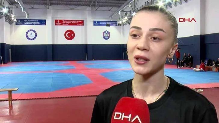 Milli tekvandocu Emine Göğebakan, Avrupa ikincisi oldu