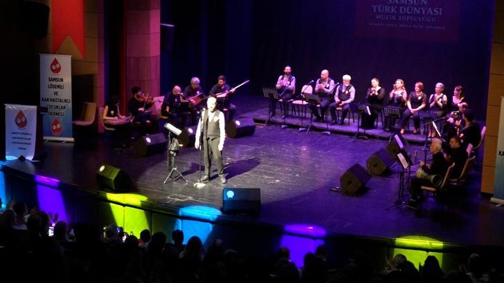 Samsun’da lösemili çocuklar yararına konser