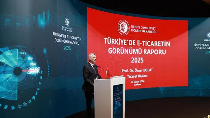 Bakan Bolat: 2025’te e-ticaret hacmi 4 trilyon 567 milyar liraya ulaştı