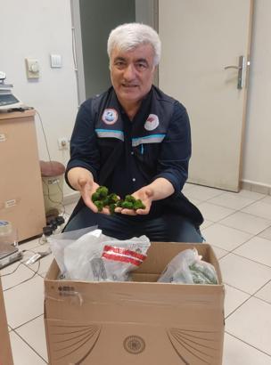 Kapıkule’de yolcu otobüsünde 2 bin 125 canlı yeşil alg ele geçirildi