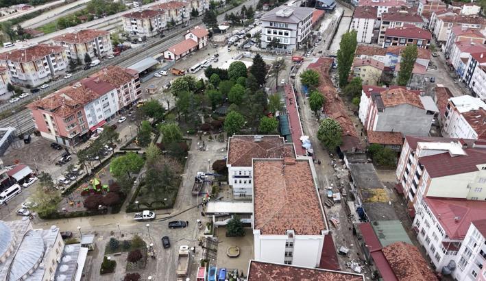 Samsun’da selin neden olduğu hasarının boyutu gün aydınlanınca ortaya çıktı