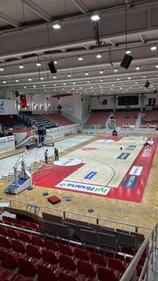 Petkimspor'un salonu bakıma girdi