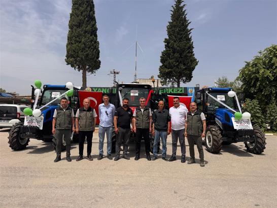 Orman köylüsüne traktör desteği