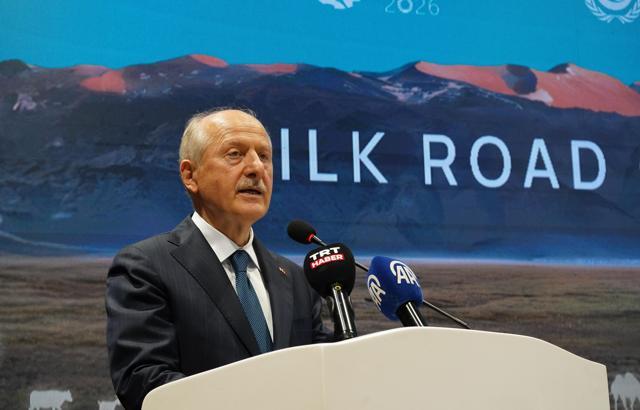 'İpek Yolu Kervanı', Antalya'dan dünyaya mera çağrısı yaptı