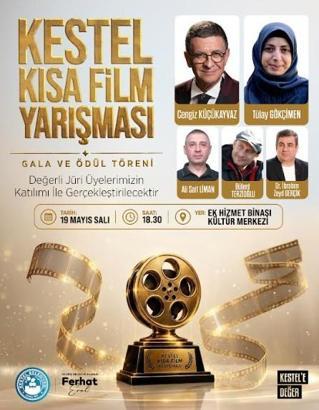 Kestel Kısa Film Yarışması’nın galası 19 Mayıs’ta yapılacak