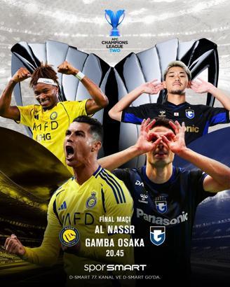 Al Nassr – Gamba Osaka finali cumartesi günü Spor Smart'ta