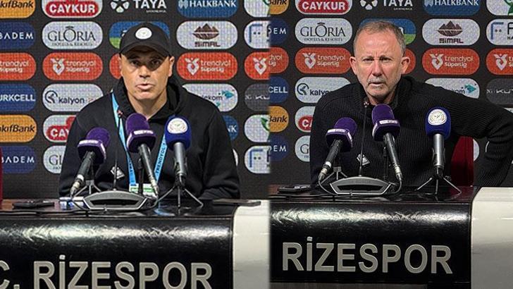 Çaykur Rizespor - Beşiktaş maçının ardından