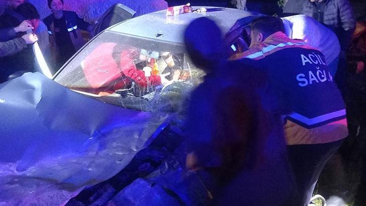 Muş’ta otomobil takla attı: 1 ölü, 3 yaralı