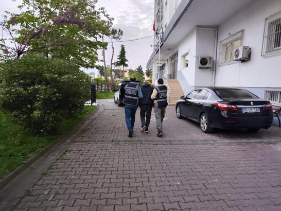Samsun’da 8 yıl hapis cezası bulunan firari yakalandı