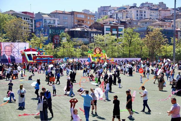 Kağıthane’de ‘Uçurtma Şenliği’ renkli görüntülere sahne oldu