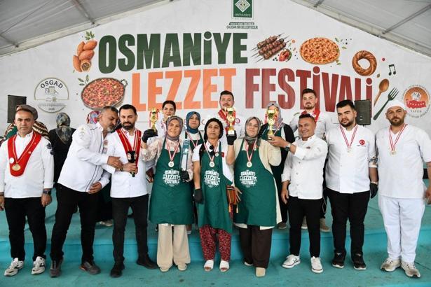 Osmaniye’de yöresel yemek yarışmasında dereceye girenlere ödül