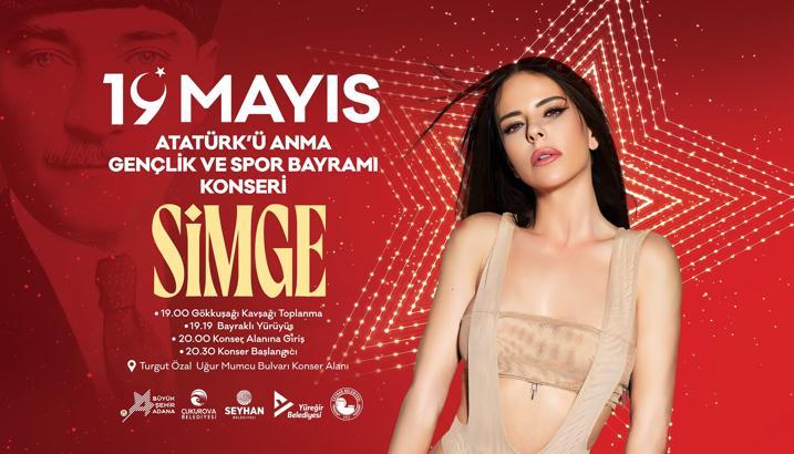 Çukurova'da Simge konseri