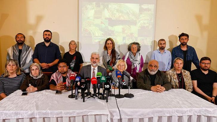 Sumud’a saldırı sonrası STK’lardan basın açıklaması