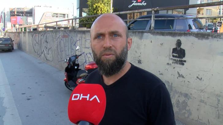 Ataşehir'de bariyere çarpan motosikletli yaralandı