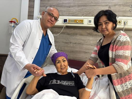 DHA'nın haberini gördü, Kazakistan'dan geldiği Antalya’da sağlığına kavuştu