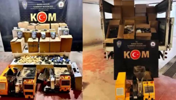 Bursa'da kaçak tütün operasyonu