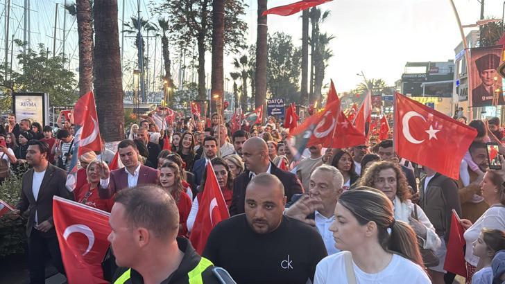 Bodrum’da ‘19 Mayıs’ coşkusunda Sertab Erener sahne aldı