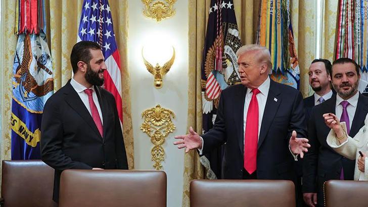 Suriye Cumhurbaşkanı Şara'dan Trump'a 'parfüm' teşekkürü