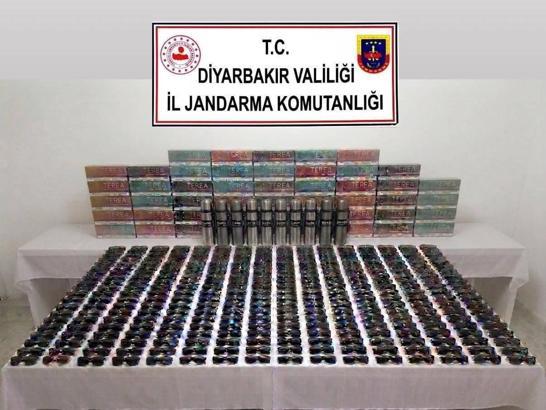 Diyarbakır’da kaçakçılık operasyonlarında 60 şüpheliye işlem