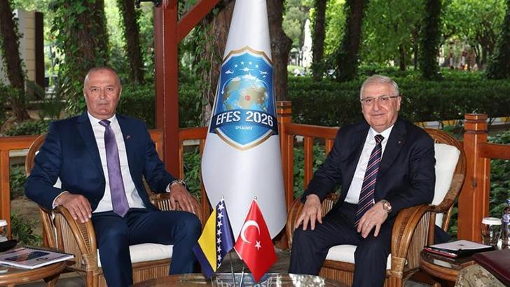 Bakan Güler, Bosna-Hersek Savunma Bakanı Helez ile görüştü