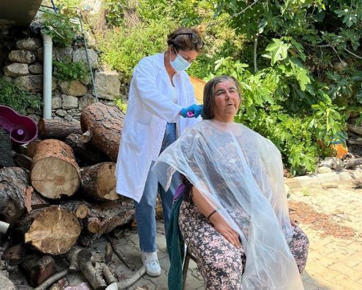Toroslar’da bayram öncesi kişisel bakım hizmeti