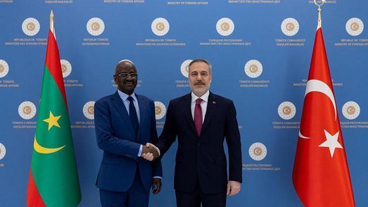 Dışişleri Bakanı Fidan, Moritanyalı mevkidaşı Merzoug ile görüştü