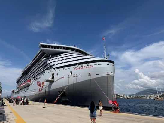 Bodrum’a çifte kruvaziyer ile 2 bin 636 turist
