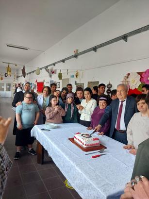 Özel öğrenciler pasta yapmayı öğrendi