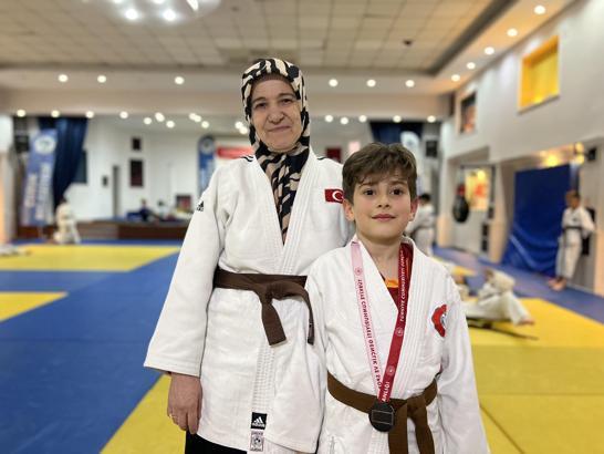 Anneannesinin çalıştırdığı Aras, judoda Türkiye 3'üncüsü oldu