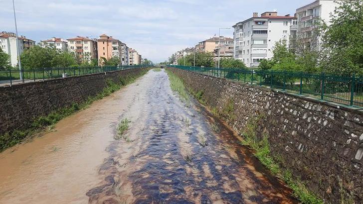 Kastamonu'da dereye kimyasal atık karıştı