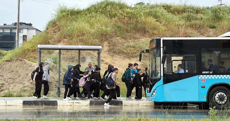 Tekirdağ'da sağanak etkili oldu