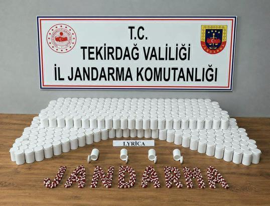 Malkara'da 32 bin 868 uyuşturucu hap ele geçirildi