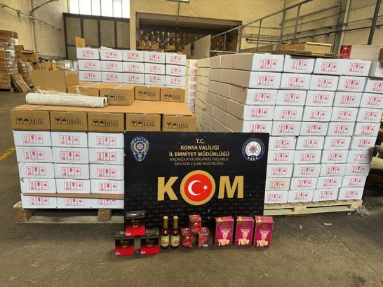 Konya'da 20 milyon TL'lık cinsel içerikli ürün ele geçirildi; 1 gözaltı