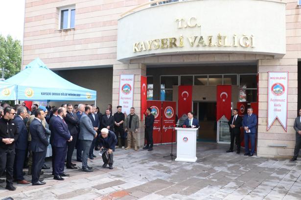 Kayseri'de kent protokolü bayramlaştı