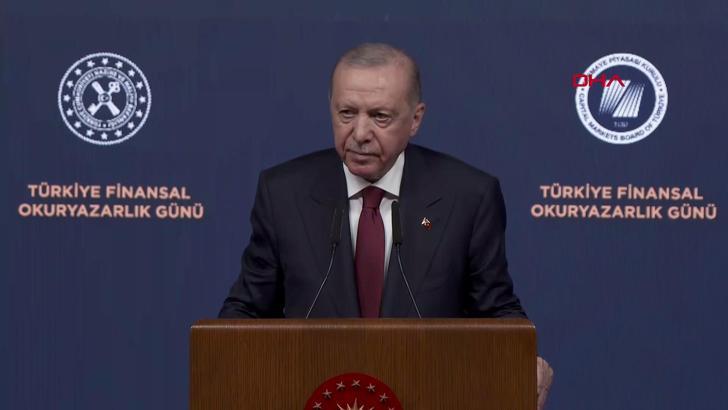 Cumhurbaşkanı Erdoğan: İstanbul'u küresel bir finans merkezi yapmak için yoğun bir mesai harcıyoruz