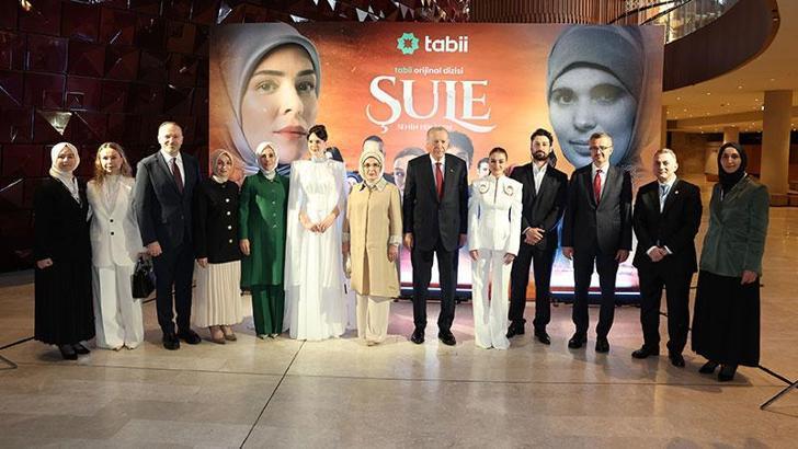 Cumhurbaşkanı Erdoğan, ‘Şule Senin Hikayen’ dizisinin galasına katıldı
